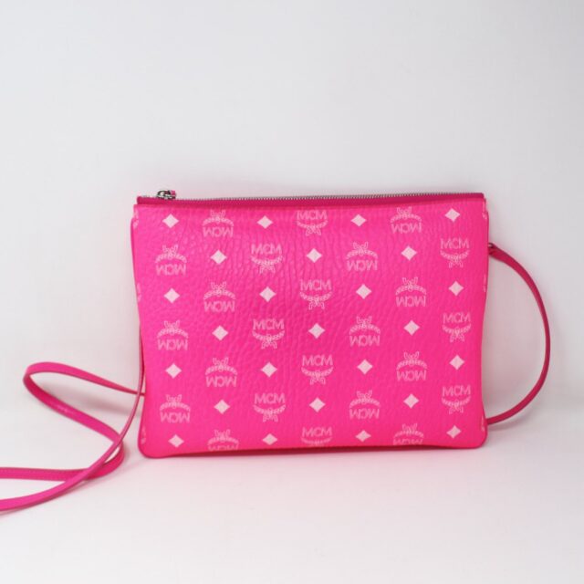 MCM #GNE86U Visetos Medium Crossbody