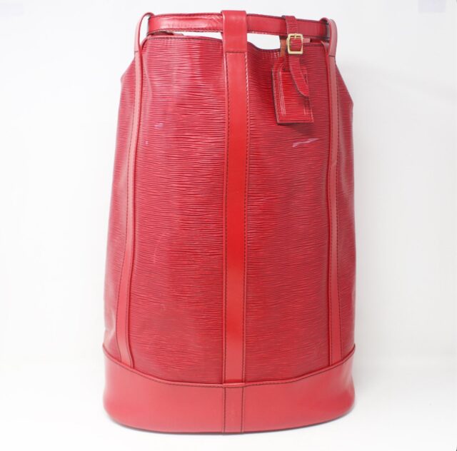 LOUIS VUITTON #BK75HQ Model Epi Randonne Bag