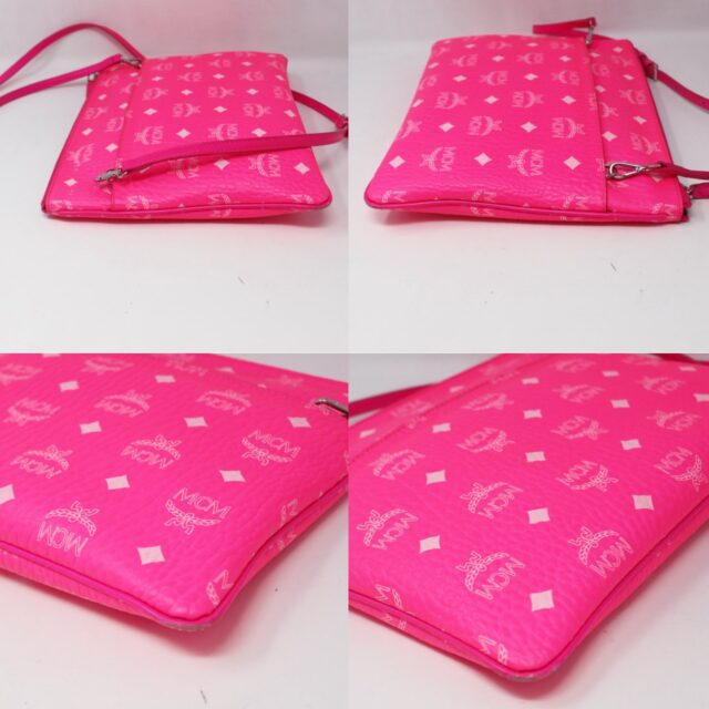 MCM #GNE86U Visetos Medium Crossbody