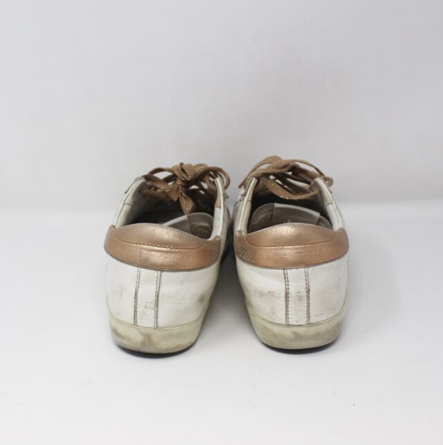 GOLDEN GOOSE #DNNQW5 Super Star Sneakers Size 37