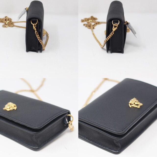 VERSACE #51CF31 Medusa Flap Chain Bag
