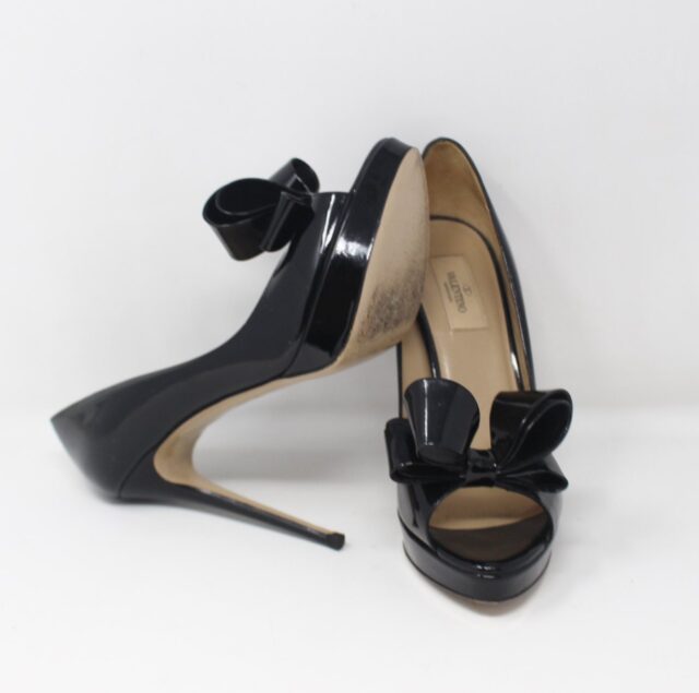VALENTINO GARAVANI #KAJRHU Bow Ribbon Heels Size 40.5