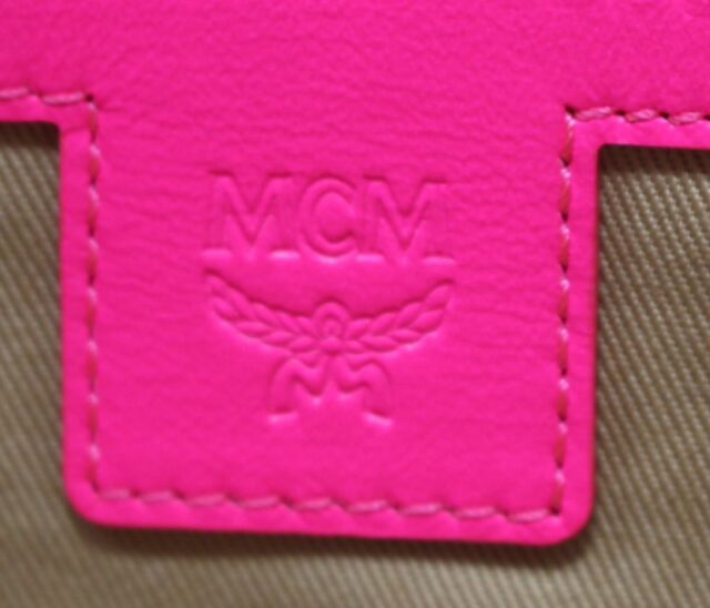 MCM #6GJ3HD Visetos Large Tote Bag