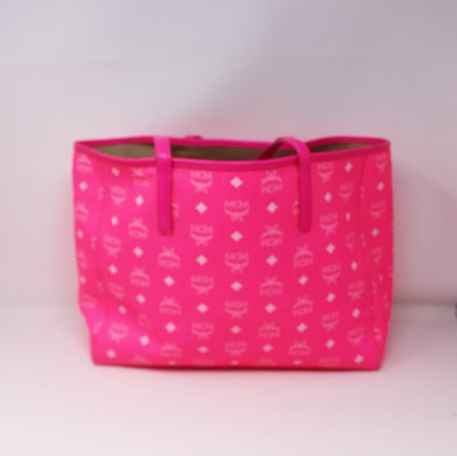 MCM #6GJ3HD Visetos Large Tote Bag