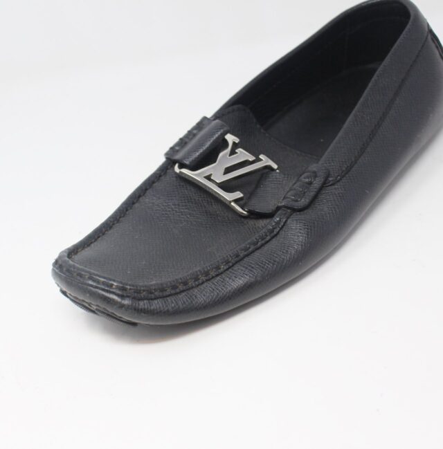 LOUIS VUITTON #CRCNAN Mens Monte Carlo Moccasin Loafers Size 8