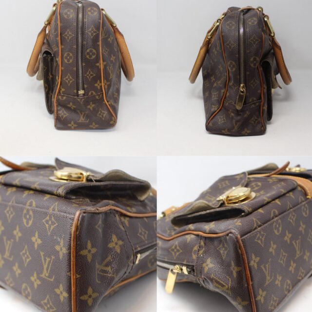 LOUIS VUITTON #F68S1S Monogram Canvas GM Manhattan Bag