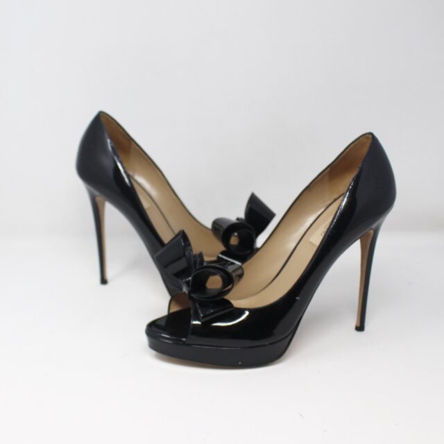 VALENTINO GARAVANI #KAJRHU Bow Ribbon Heels Size 40.5