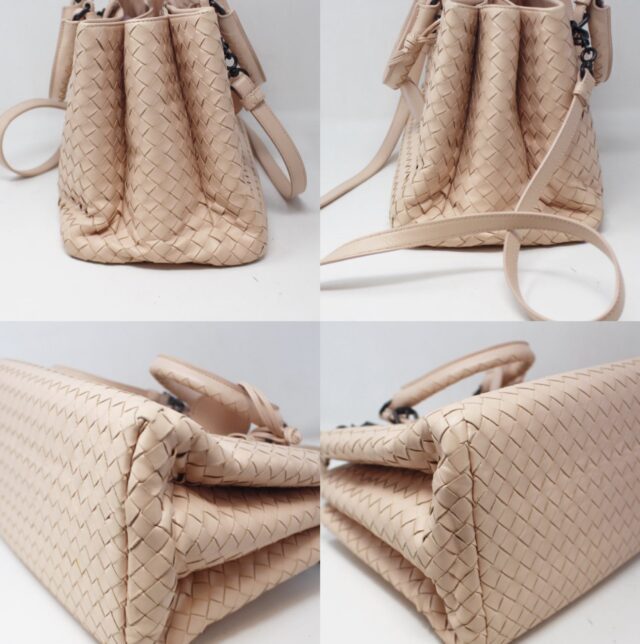 BOTTEGA VENETA #22NAZT Intreclato Rome Top Handle Bag