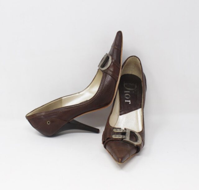 DIOR #W2Q23S Pointy Toe Pumps Size 36