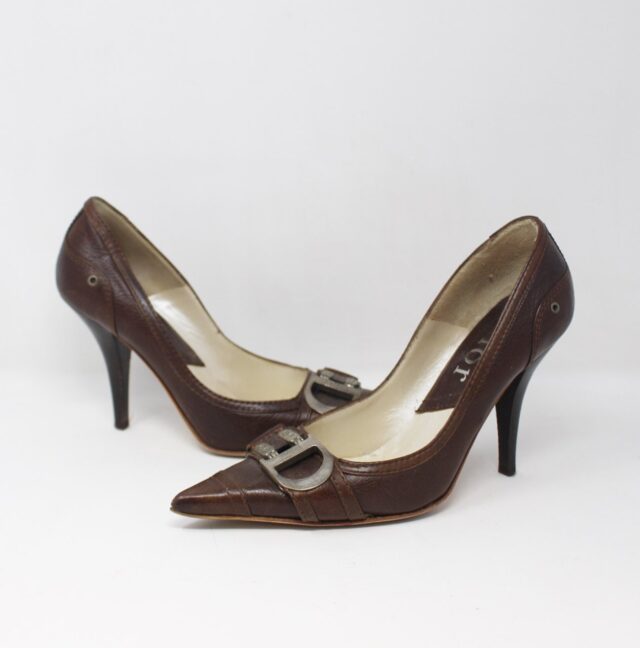 DIOR #W2Q23S Pointy Toe Pumps Size 36