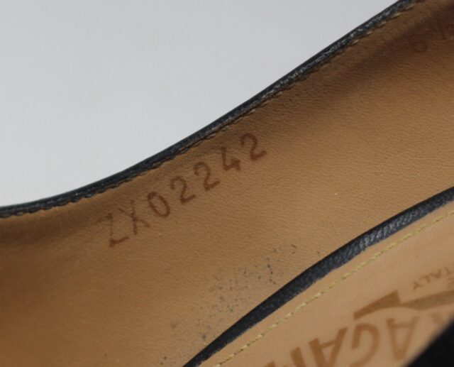 SALVATORE FERRAGAMO #FS92Z7 Platform Wedges Size 6.5