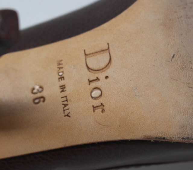 DIOR #W2Q23S Pointy Toe Pumps Size 36