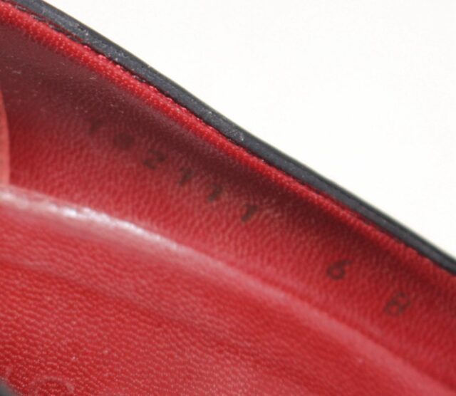 GUCCI #EPEH22 Patent Round Wedges Size 6