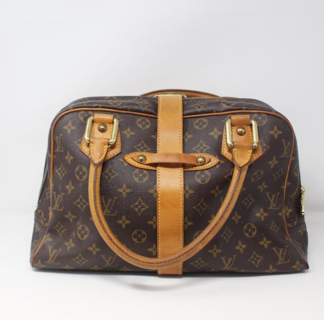 LOUIS VUITTON #F68S1S Monogram Canvas GM Manhattan Bag