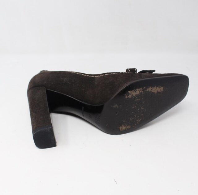 PRADA #NCRC5Y Vintage Suede Heels Size 36