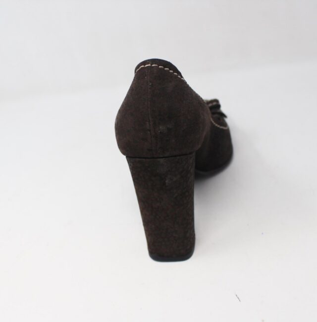 PRADA #NCRC5Y Vintage Suede Heels Size 36