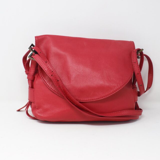 CAROLINA HERRERA #8WCG7D Leather Flap Crossbody