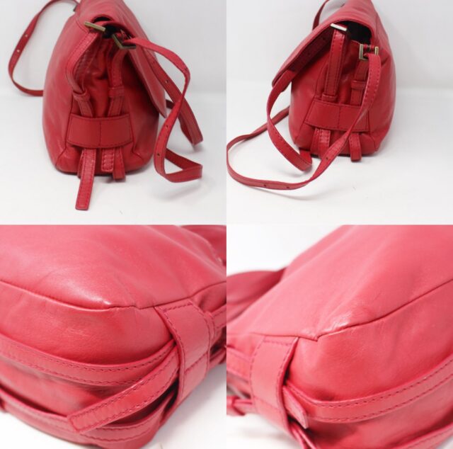 CAROLINA HERRERA #8WCG7D Leather Flap Crossbody