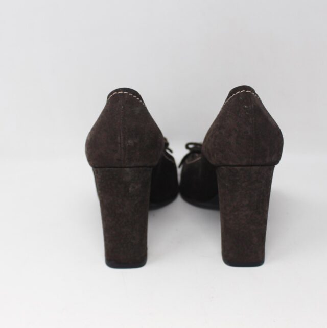 PRADA #NCRC5Y Vintage Suede Heels Size 36