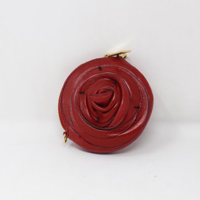 VALENTINO #B4YBJR Nappa Rose Pouch