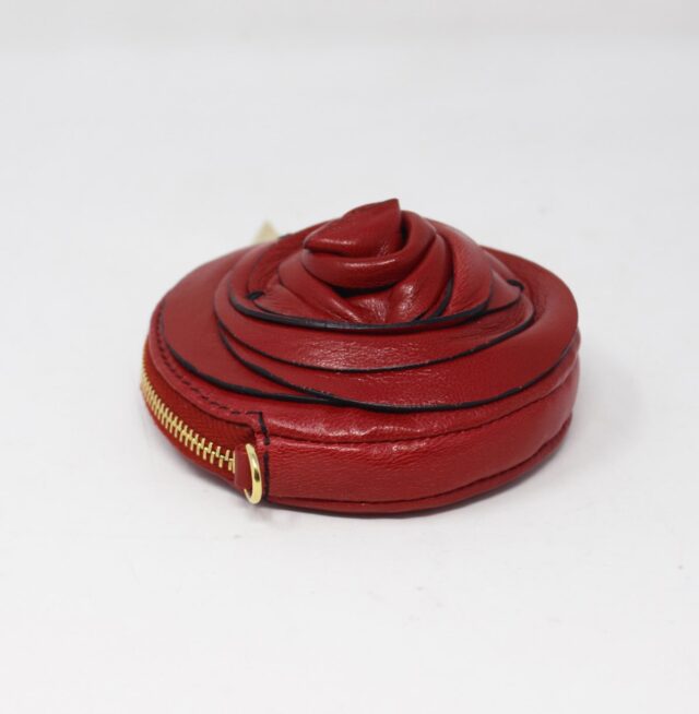 VALENTINO #B4YBJR Nappa Rose Pouch