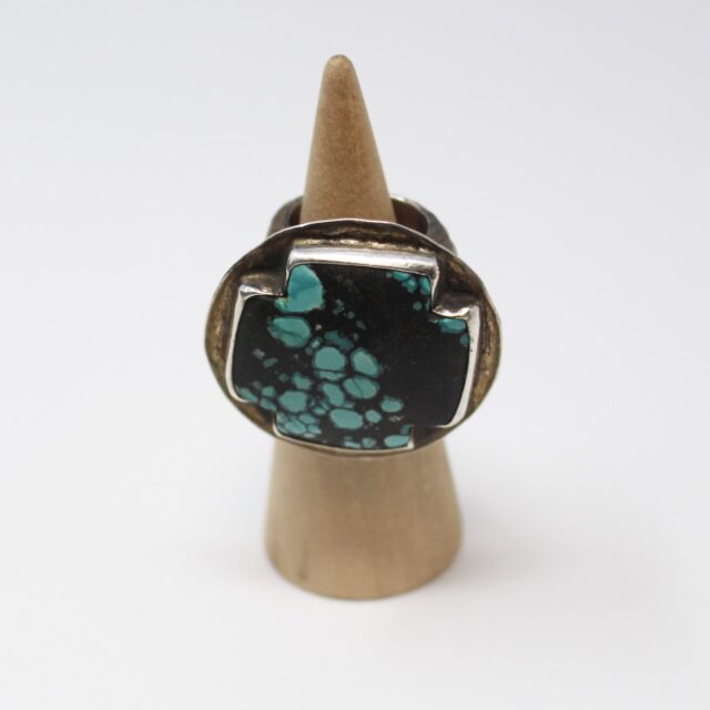 #CH4JC9 925 Native American Ring Size 8