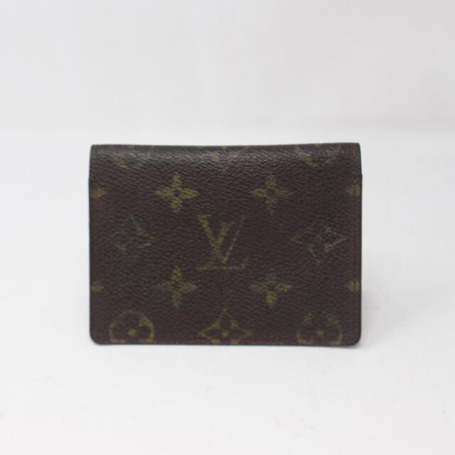 LOUIS VUITTON #L7UZDB Monogram Canvas Card Wallet