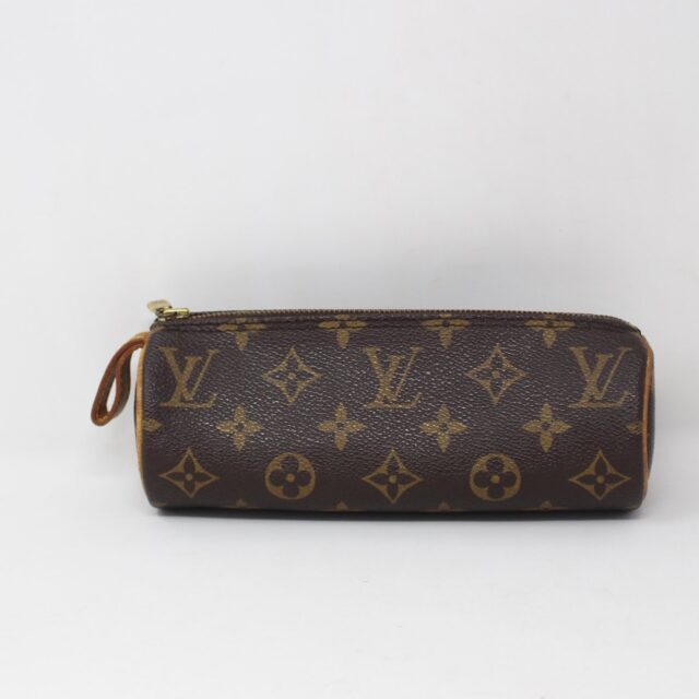LOUIS VUITTON #2FP4C7 Monogram Canvas Trousse Rondo Pouch