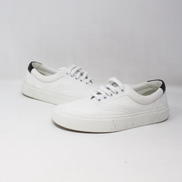 SAINT LAURENT #Y2WH2P Venice Low Top Sneakers Size 36.5