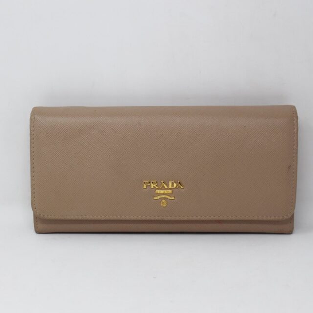 PRADA #QPTUCN Continental Flap Wallet