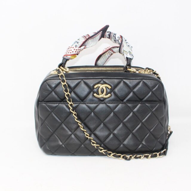 CHANEL #27XDGD Trendy Bowling Bag
