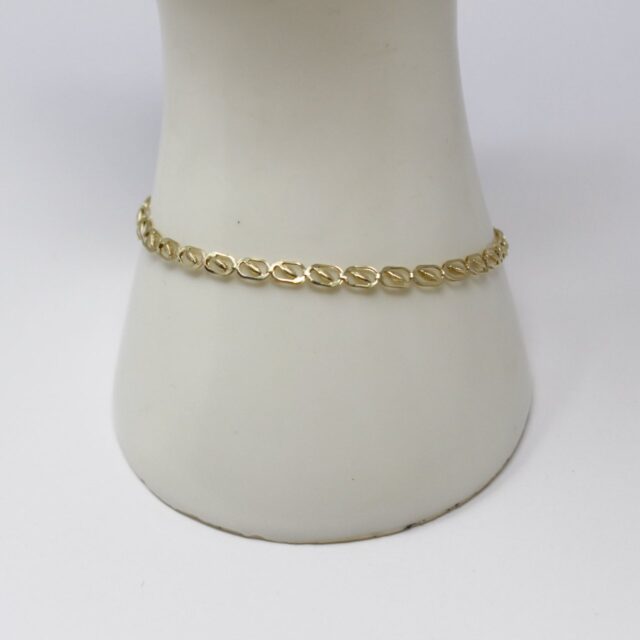 10K Chain With Heart Charm Bracelet #QUGTU5