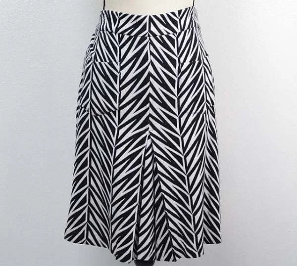 DVF DIANE VON FURSTENBERG Skirt Size 12 7398 a