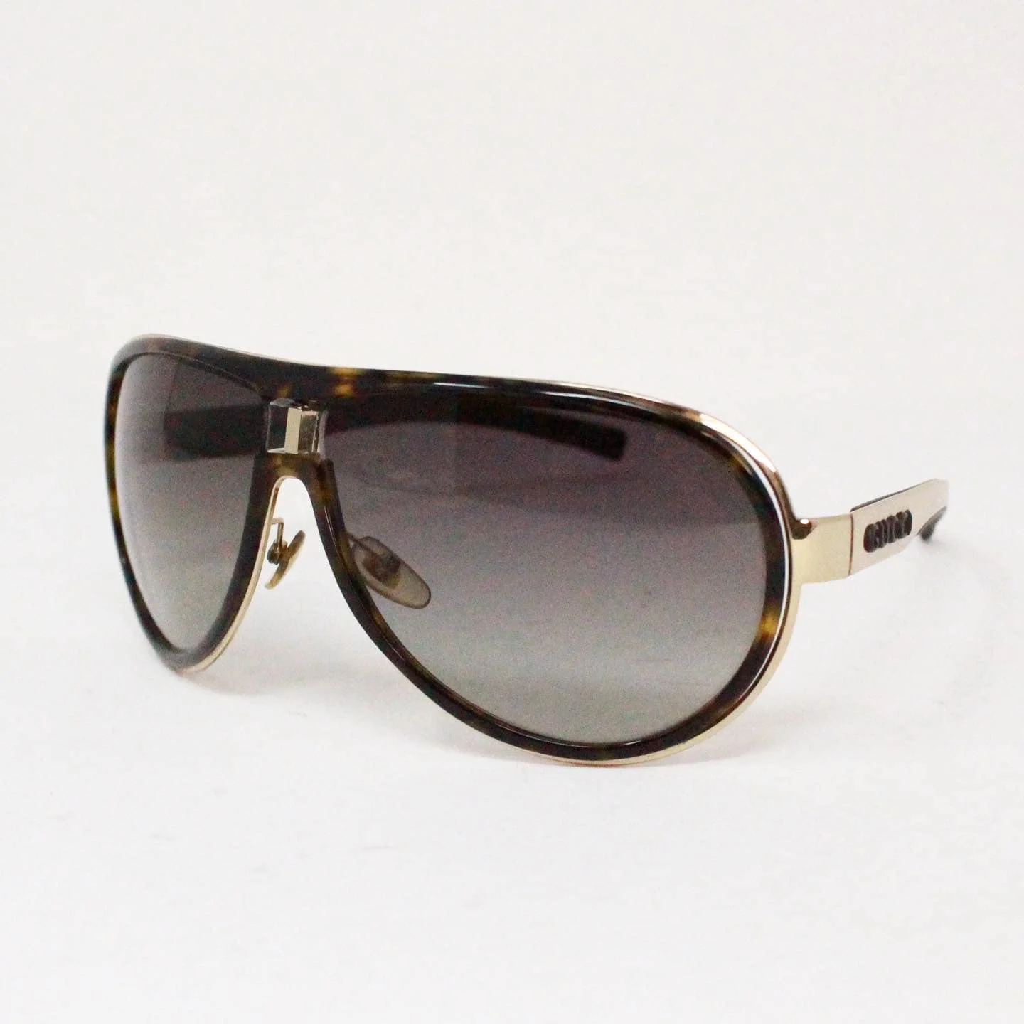 GUCCI 38830 Brown Aviator Sunglasses A