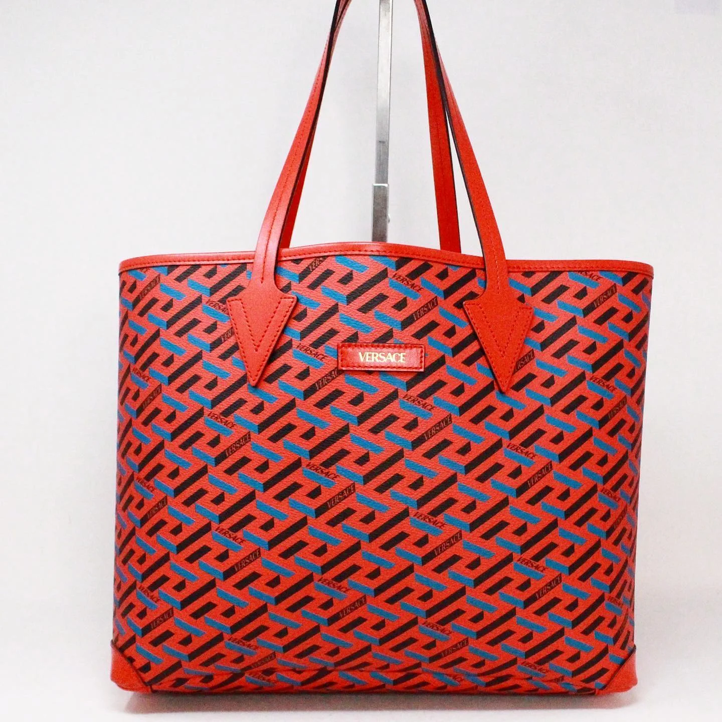 VERSACE La Greca Monogram Tote Bag item 40834 1