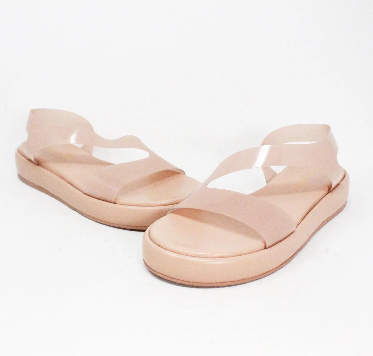 GIANVITO ROSSI 41504 Metropolis Transparent Sandals US 8 EU 38 1