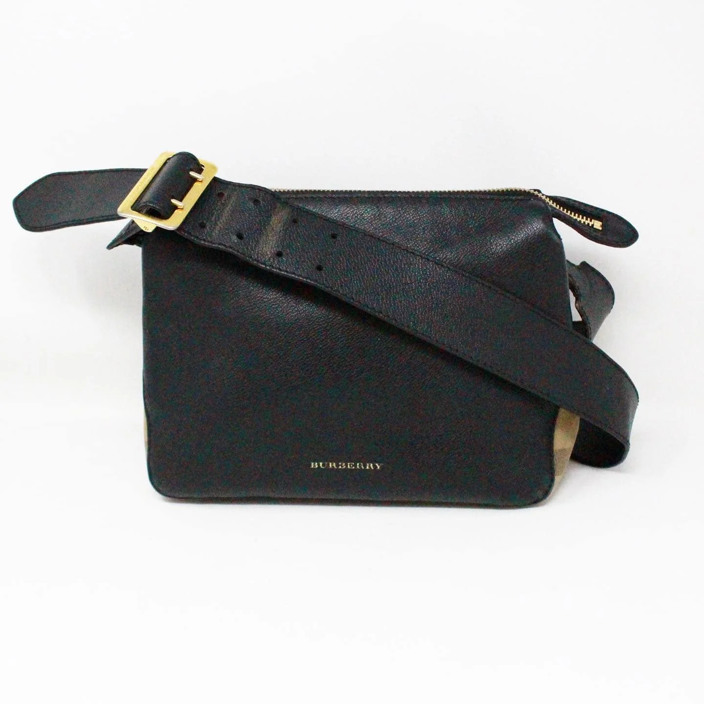 BURBERRY #43131 Helmsley Black Sling Bag 1