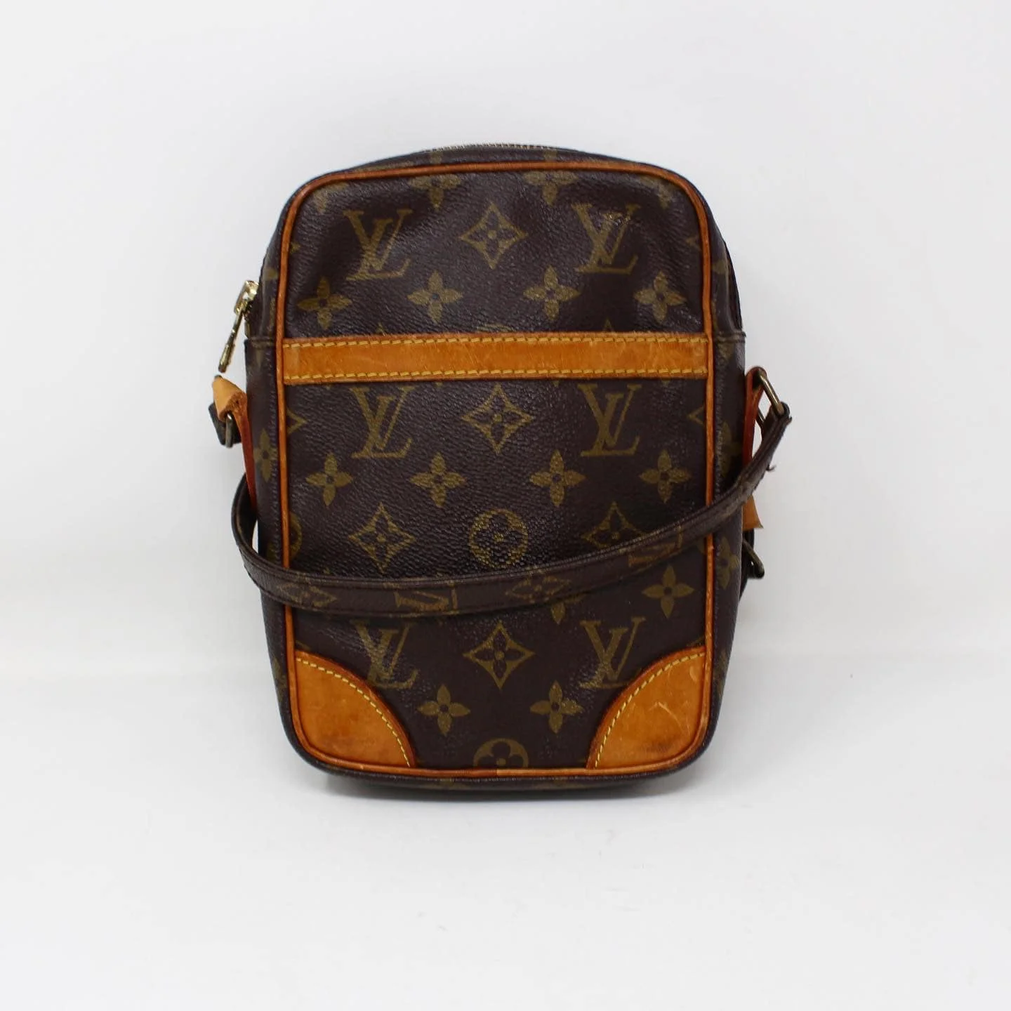 LOUIS VUITTON #42937 Monogram Canvas Danube Crossbody 1